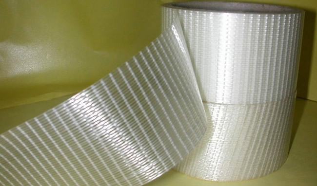 45 gram adhesive fiberglass mesh tape white color