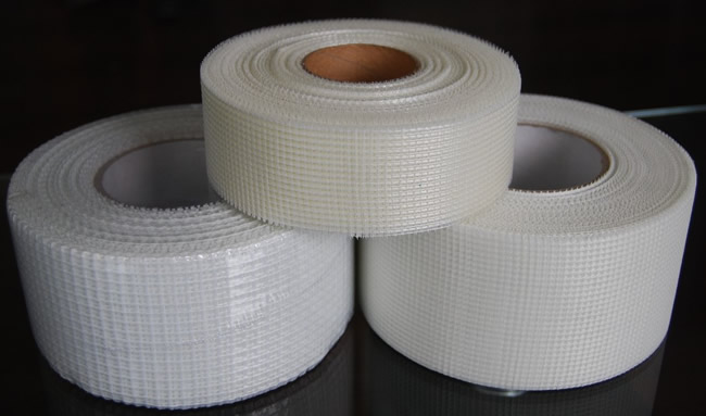 Fiber Tape for Wall Reinforcing EIFS Mesh