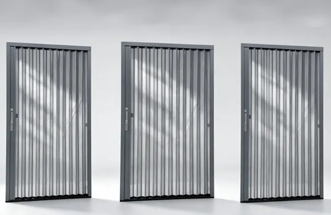 European style pleated insect screen mesh for doors